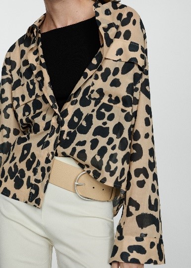 Camisa animal print