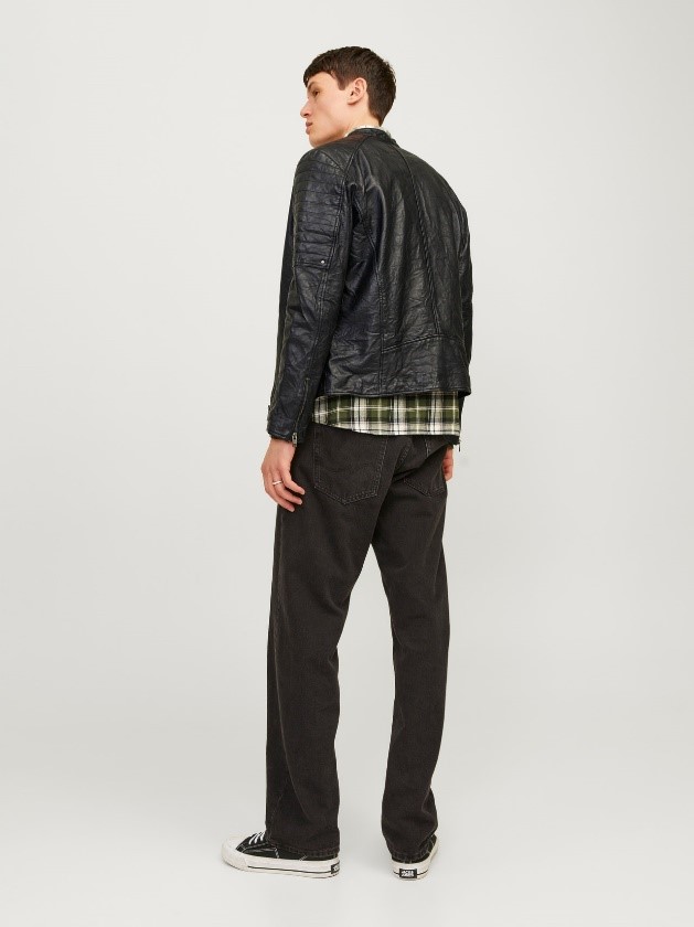 jack & jones chaqueta cuero