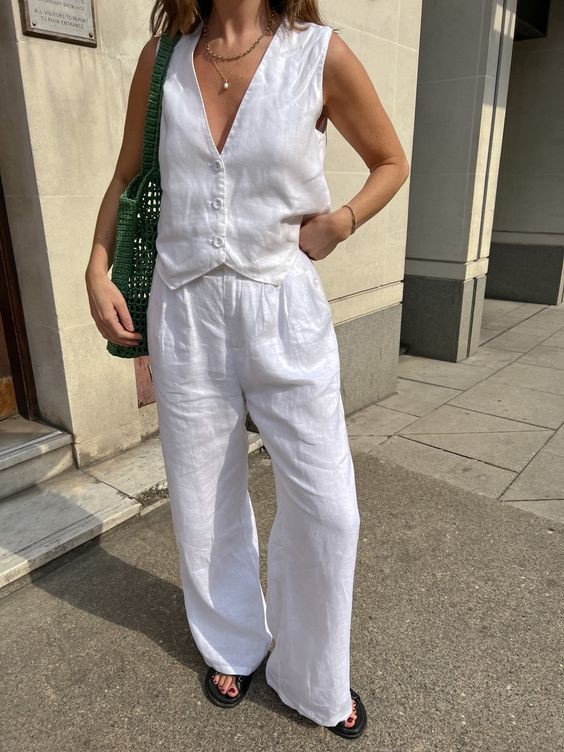 Las mejores ofertas en Zara Pantalones de lino para mujer
