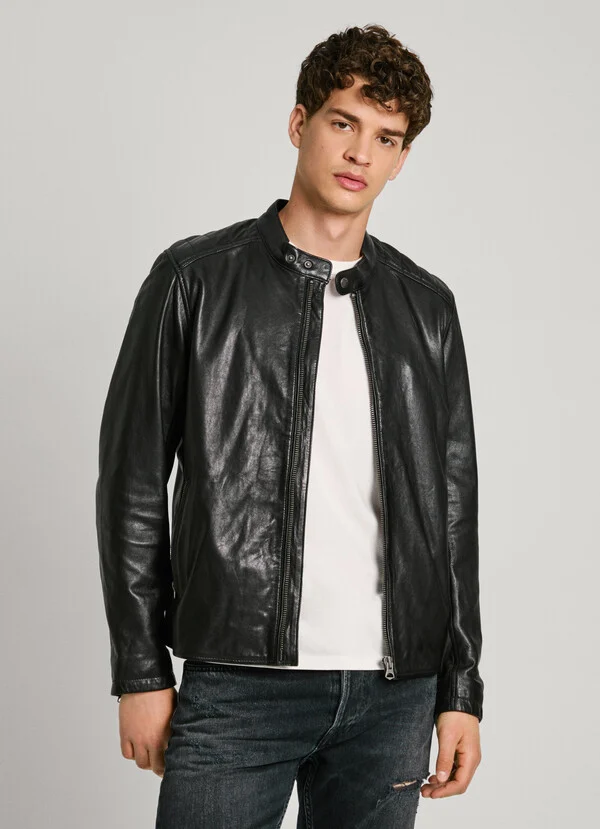 pepe jeans cazadora biker