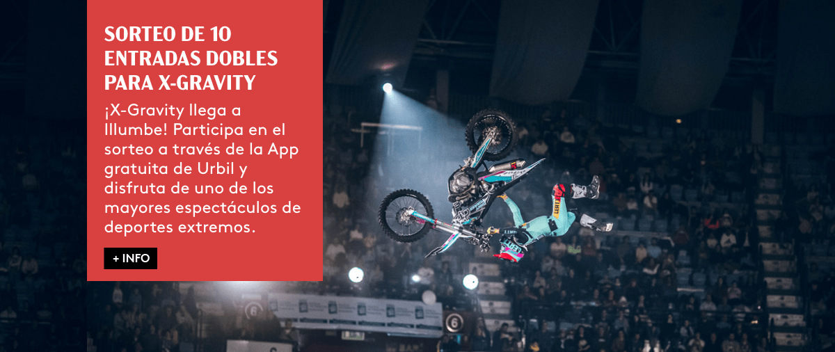 SORTEO DE 10 ENTRADAS DOBLES PARA X-GRAVITY FREESTYLE MOTOCROSS EN DONOSTIA